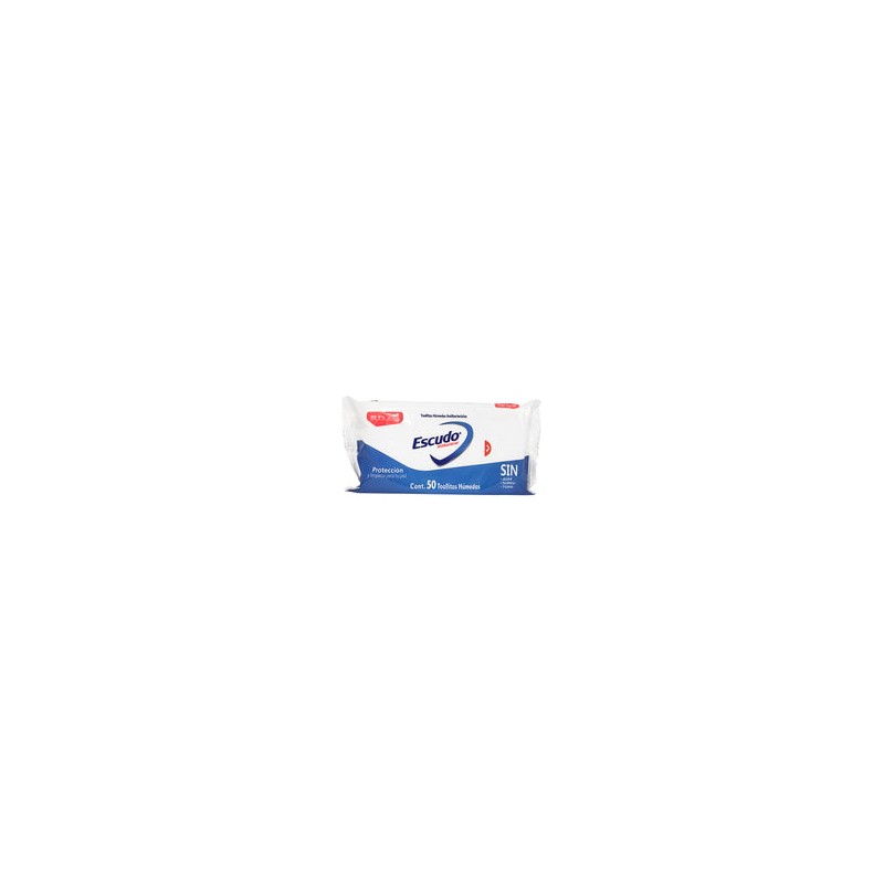 Escudo Toallita Húmeda Antibacterial / 50 Toallitas 92549